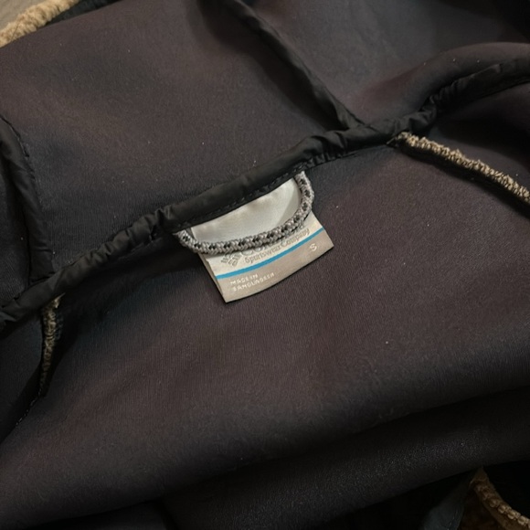 Columbia Fuzzy Jacket Light Brown - Picture 4 of 5